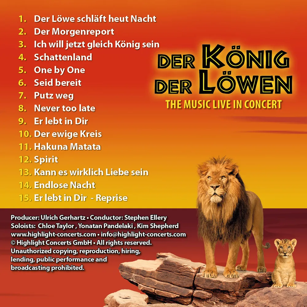 König der Löwen Cover