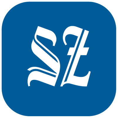 Logo von SZ in blauer Hintergrundfarbe mit stilisierten Buchstaben S und Z.