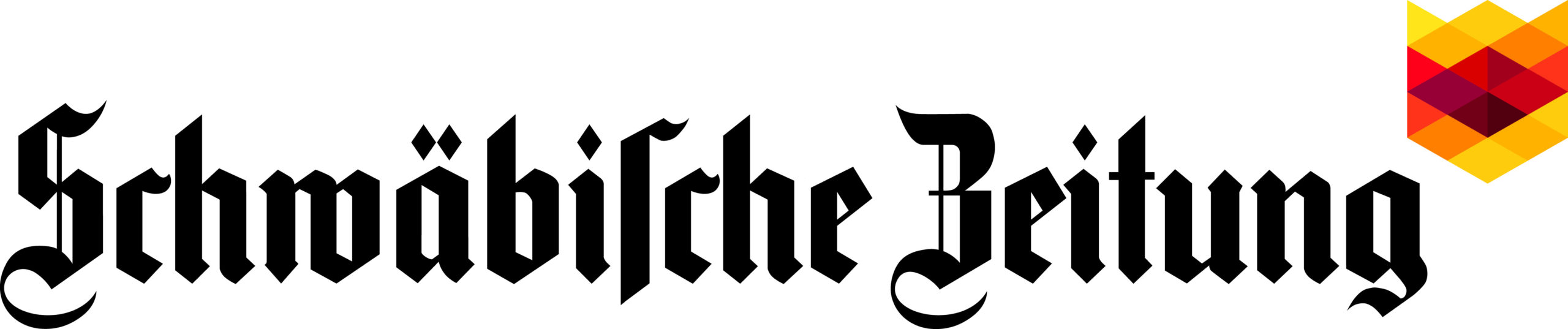Logo der Schwäbischen Zeitung mit Signet in CMYK-Farben