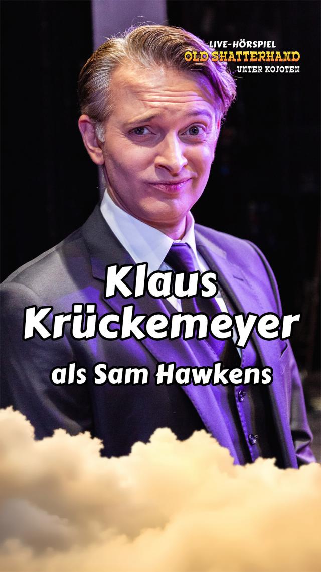 Was macht ein Live-Hörspiel so einzigartig? 

@klauskrueckemeyer  Regisseur, Co-Autor und Sam Hawkens in „Old Shatterhand unter Kojoten“, gibt einen Einblick in die Entstehung der Produktion und die Magie des Live-Hörspiels.

🤠 Ein Abenteuer, das direkt vor euren Augen entsteht.

Old Shatterhand | Karl May | Winnetou | Western | Hörspiel